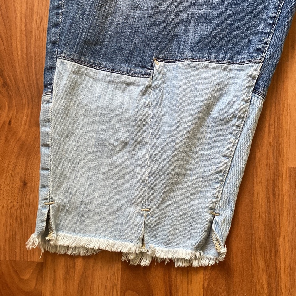 Lane Bryant Girlfriend Distressed Patchwork Ankle… - image 7